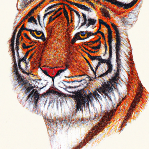 画一张老虎的图(3张)
