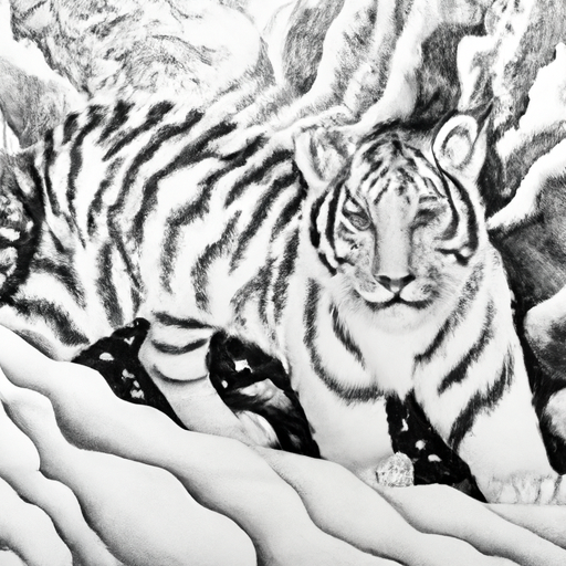 画一张老虎的图(3张)